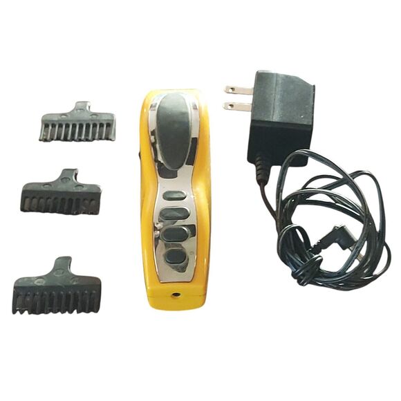 Yellow Wahl Hair Trimmer/Clippers with Charger Model 5598 - Picture 2 of 5